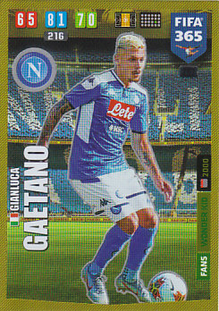 Gianluca Gaetano SSC Napoli 2020 FIFA 365 Wonder Kid #267
